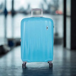 VIP ZAPPER69TRQ Turquoise Trolley Bag