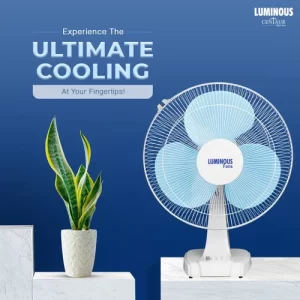 Luminous Centaur 400 mm 3 Blade Table Fan
