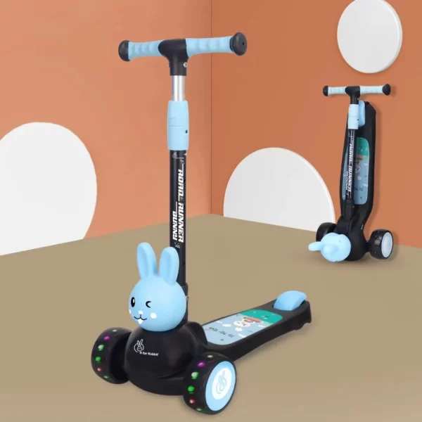 R For Rabbit Road Runner Bunny Kids Scooter